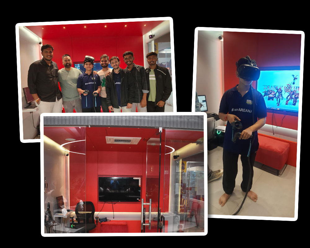 Exclusive AR-VR Gaming Rooms with a 3D Experience